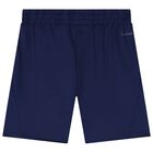 Boys Blue & Navy Blue Mickey Mouse Shorts Set, 1, hi-res