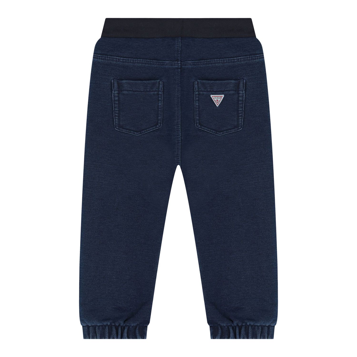 Baby Boys Blue Logo Teddy Bear Trousers Set, 1, hi-res