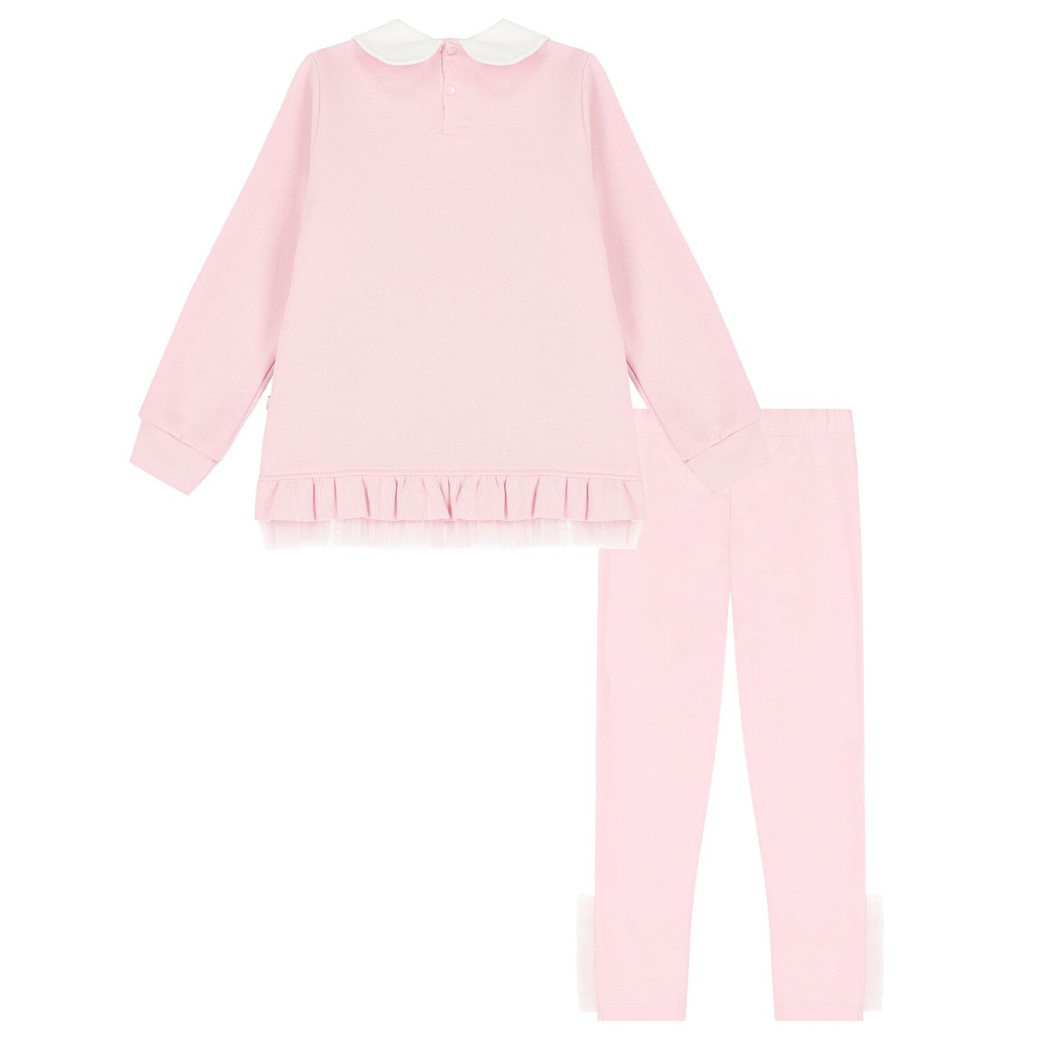 Girls Pink Bag Leggings Set, 1, hi-res