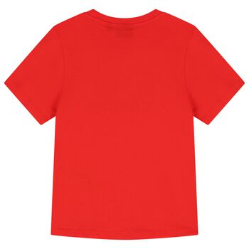 Boys Red Logo T-Shirt