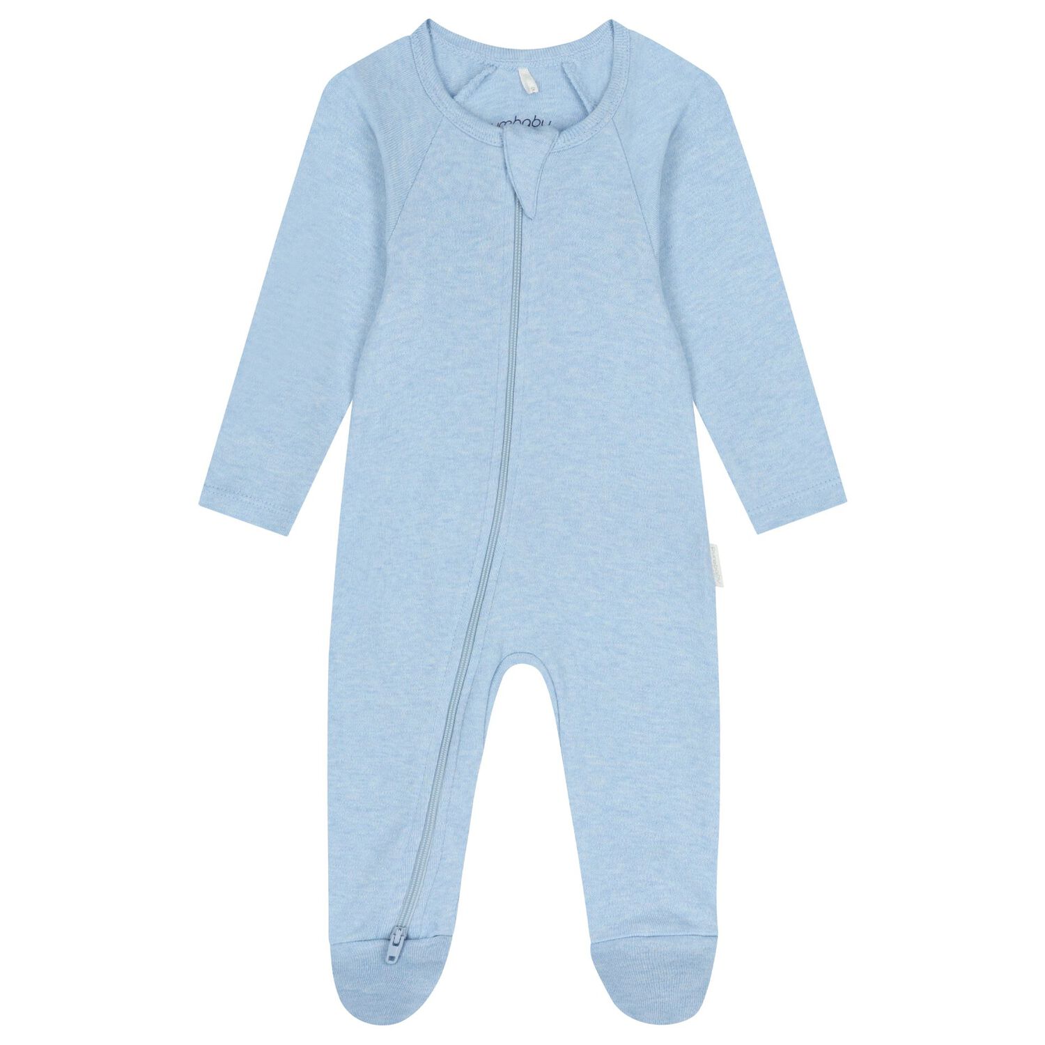 Baby Boys White & Blue Babygrows ( 4 Pack ), 1, hi-res image number null