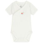 Baby Girls Ivory Strawberry Bodysuit ( 3-Pack ), 1, hi-res