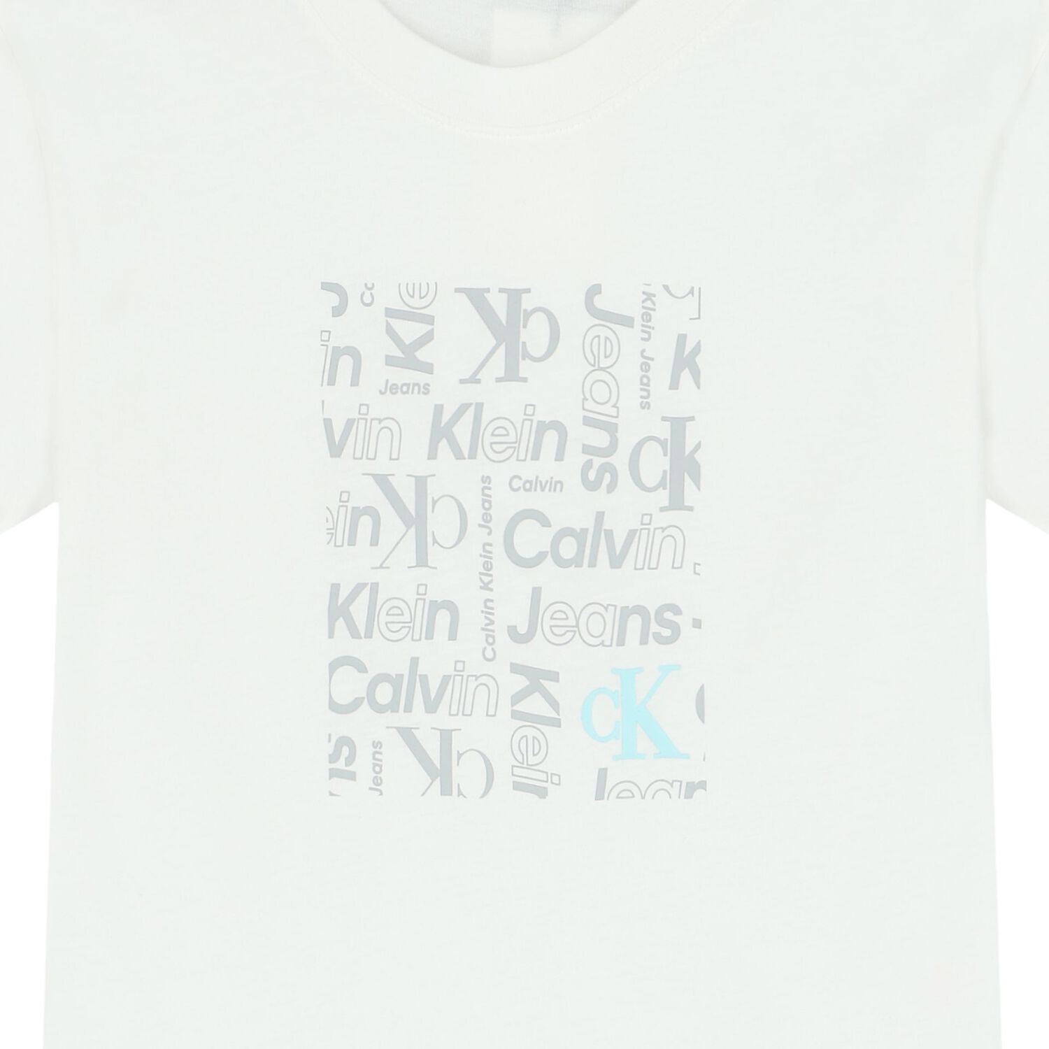 Boys White Logo T-Shirt, 2, hi-res image number null