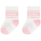 Baby Girls Pink Cotton Bodysuit & Pants Gift Set, 2, hi-res