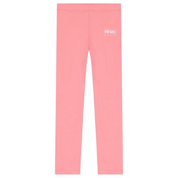 Girls Pink Leggings