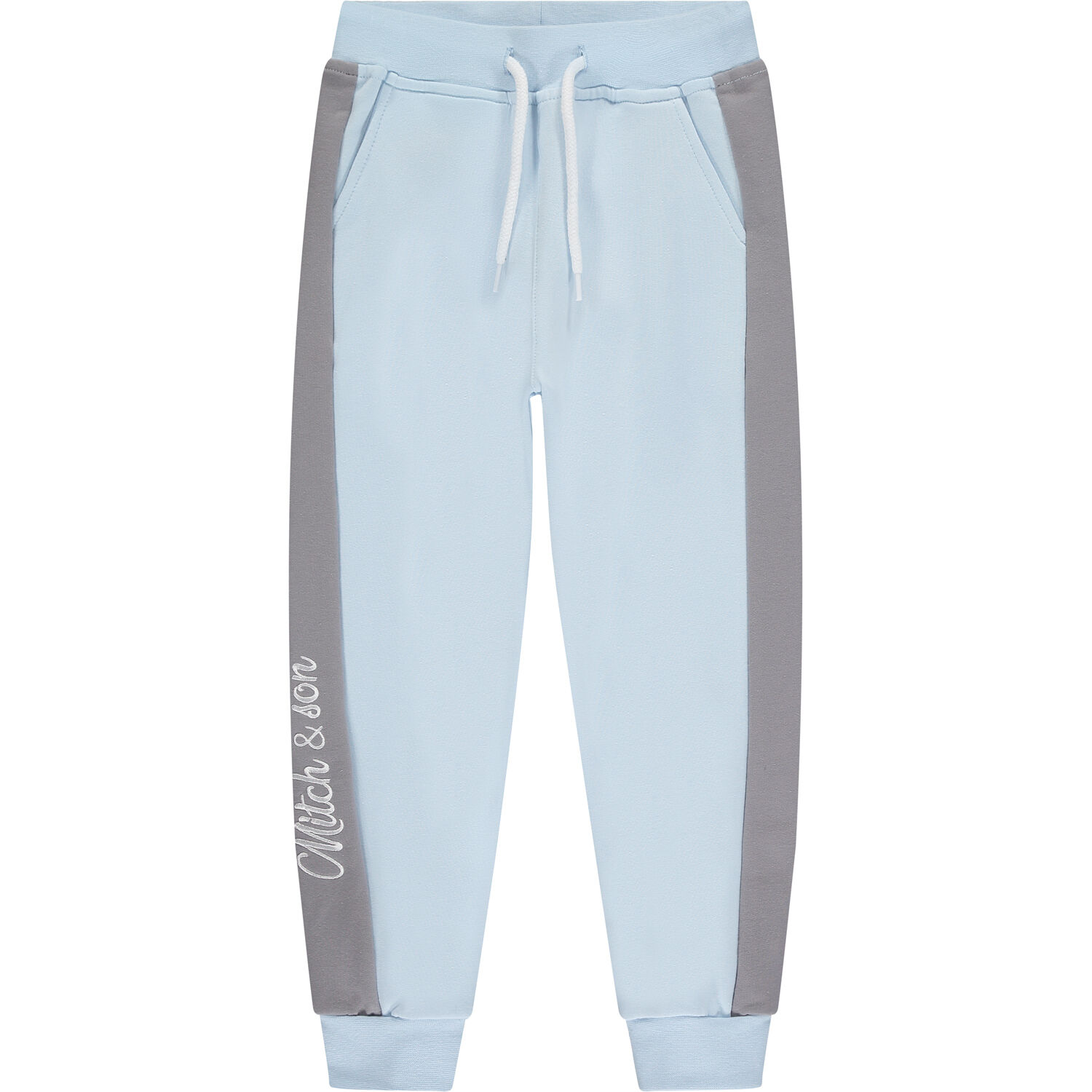 Boys Blue Logo Tracksuit, 1, hi-res