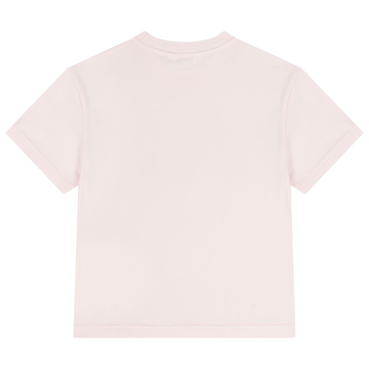 Girls Pink Teddy Bear Logo T-Shirt, 3, hi-res