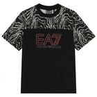 Boys Black Logo T-Shirt, 2, hi-res