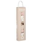 Baby Girls Ivory & Pink Socks ( 4 Pack ) , 1, hi-res