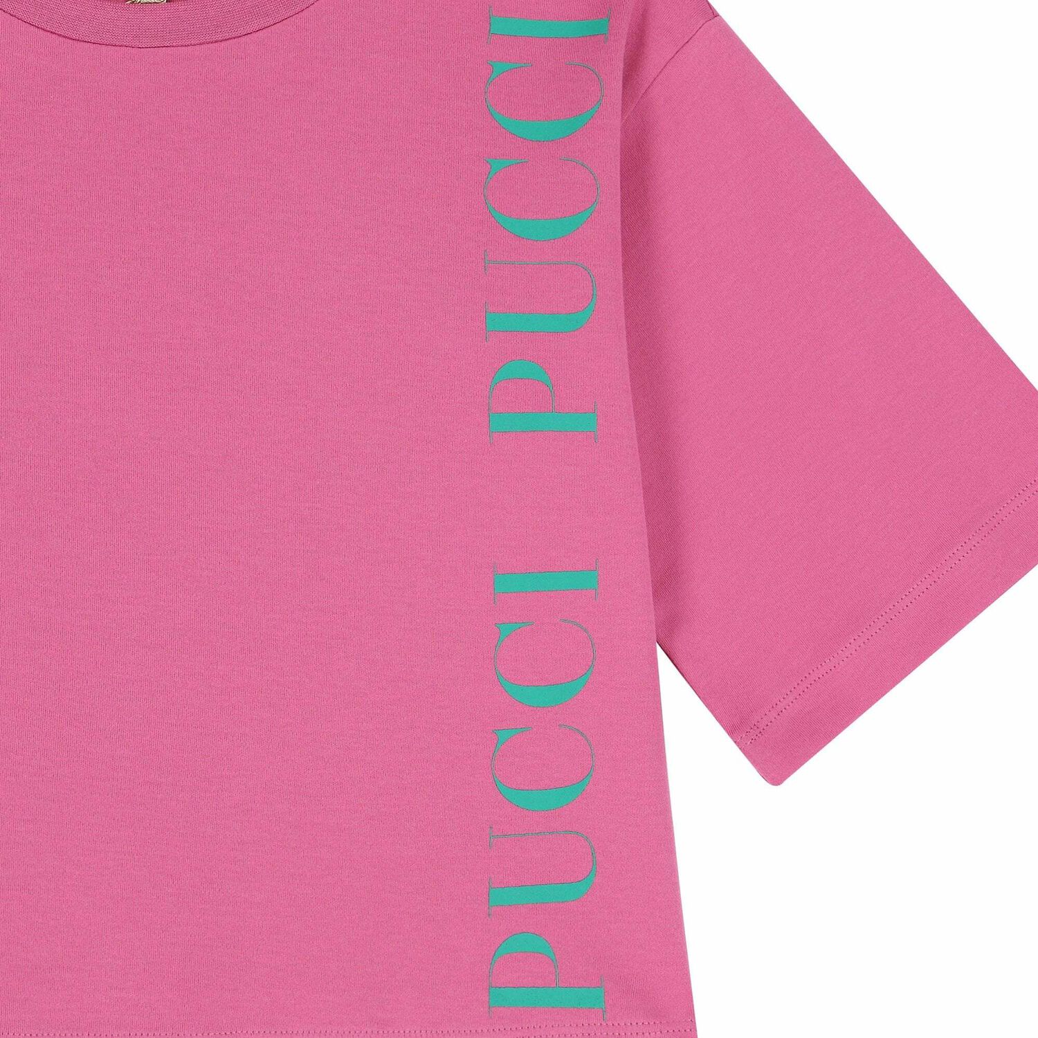 Girls Pink Logo T-Shirt, 1, hi-res