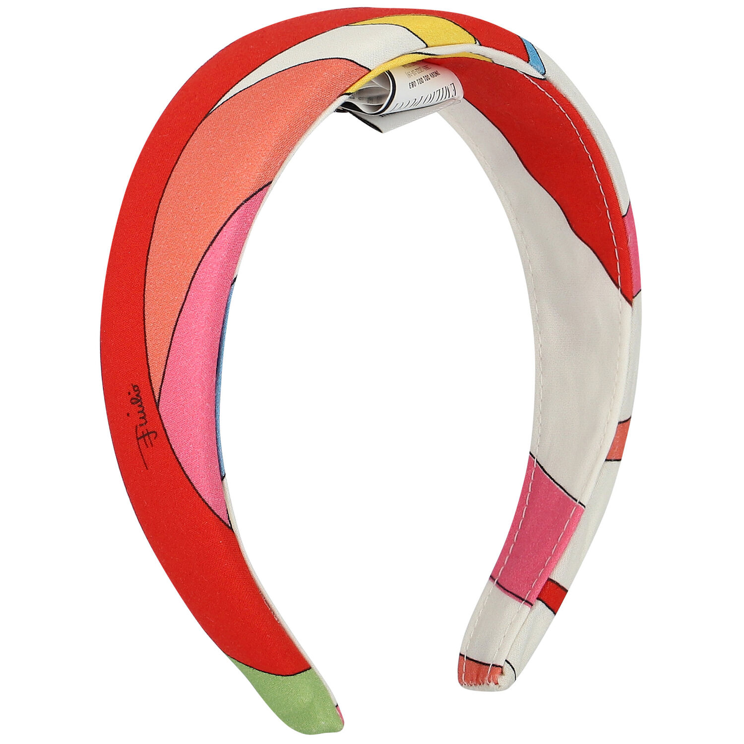 Girls Ivory Marmo Headband, 1, hi-res