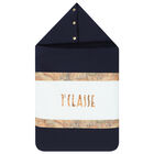 White & Navy Blue Geo Map Logo Baby Nest, 1, hi-res