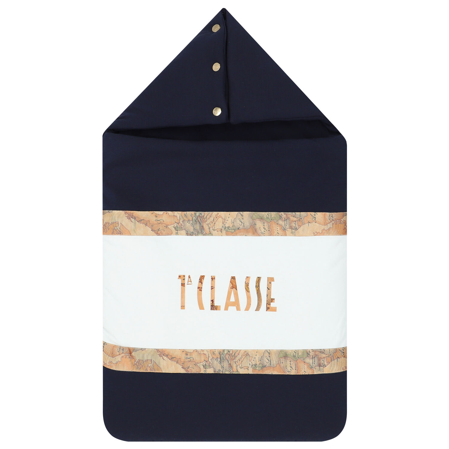 White & Navy Blue Geo Map Logo Baby Nest, 1, hi-res