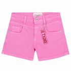 Girls Pink Shorts, 2, hi-res