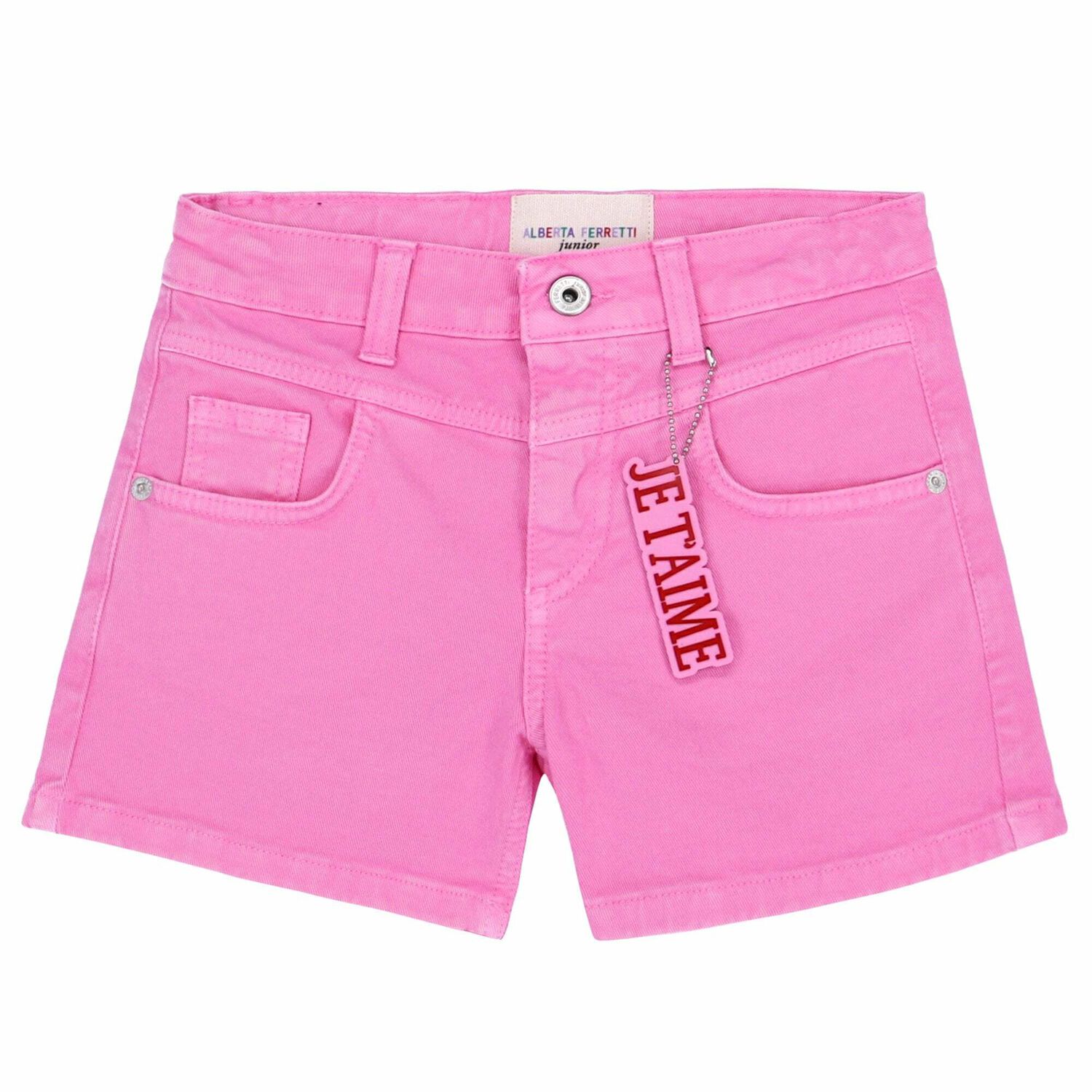Girls Pink Shorts, 2, hi-res