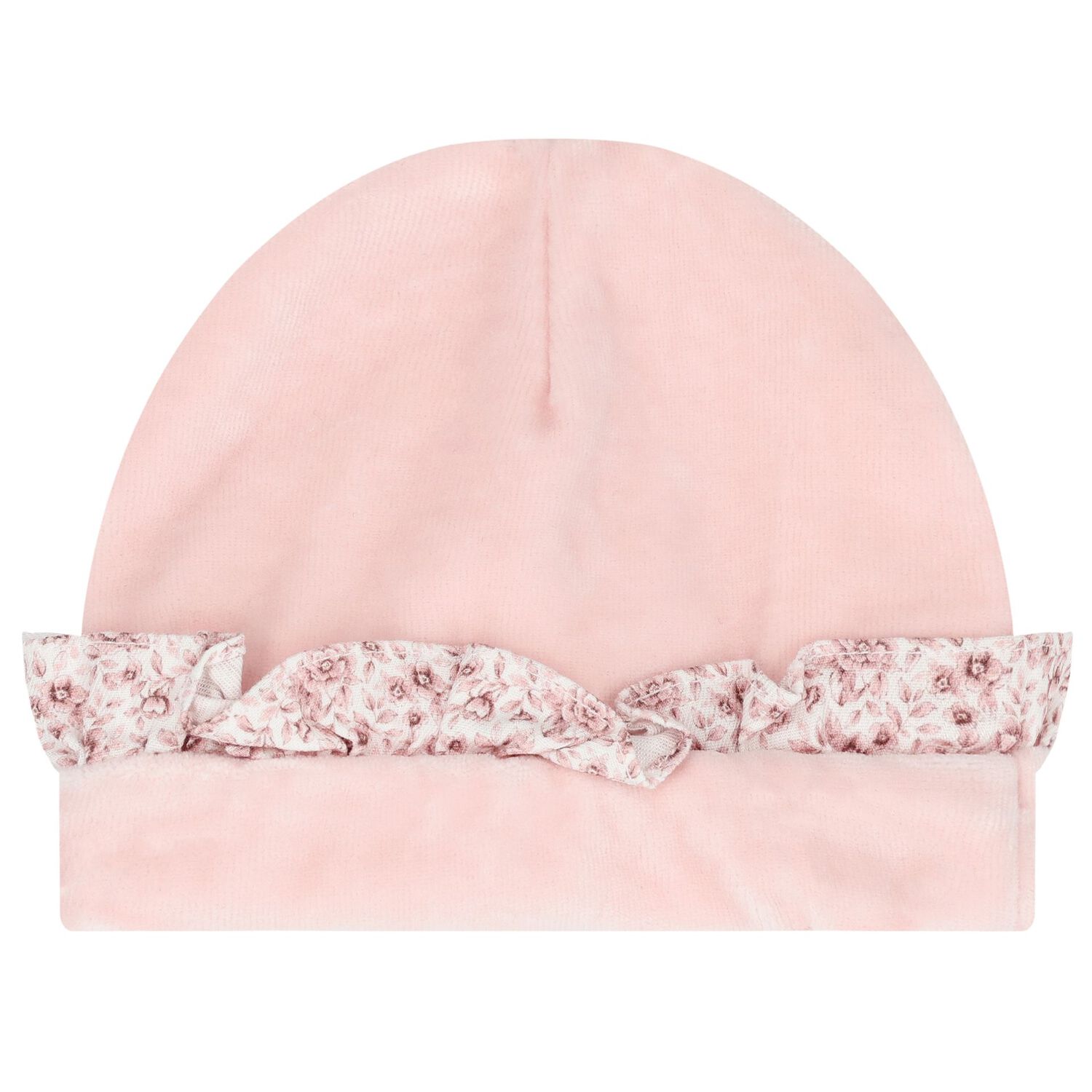 Baby Girls Pink Hat, 1, hi-res