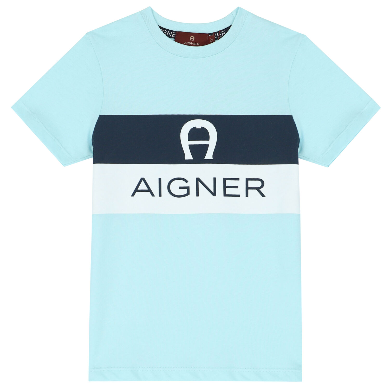 Boys Blue Logo T-Shirt, 1, hi-res