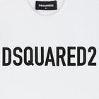 White Logo Cotton T-Shirt, 1, hi-res