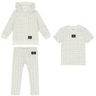 Baby Boys Ivory Logo Tracksuit, 1, hi-res