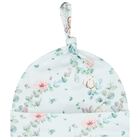 Baby Girls Mint Floral Babygrow Set, 1, hi-res