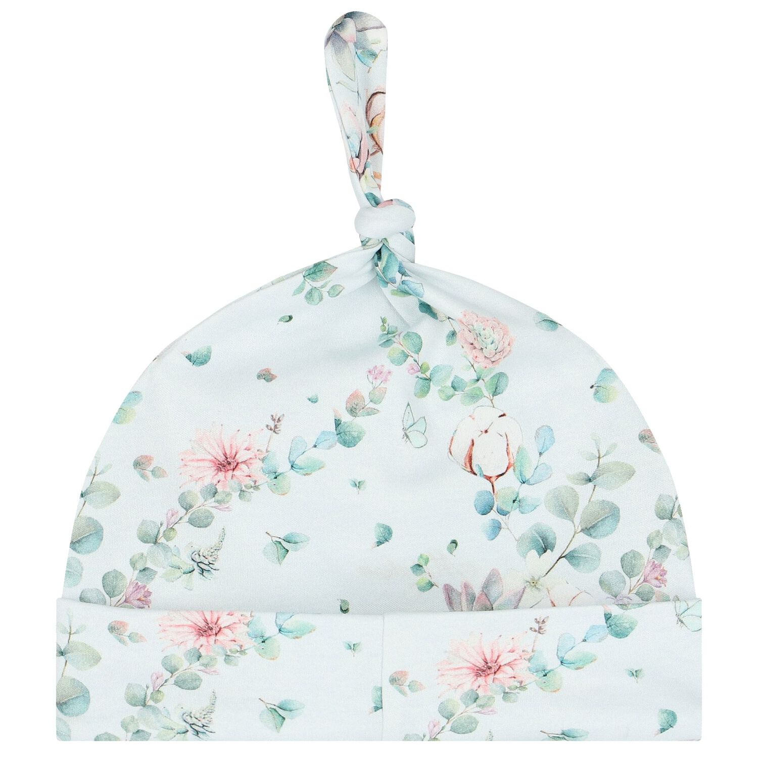 Baby Girls Mint Floral Babygrow Set, 1, hi-res image number null