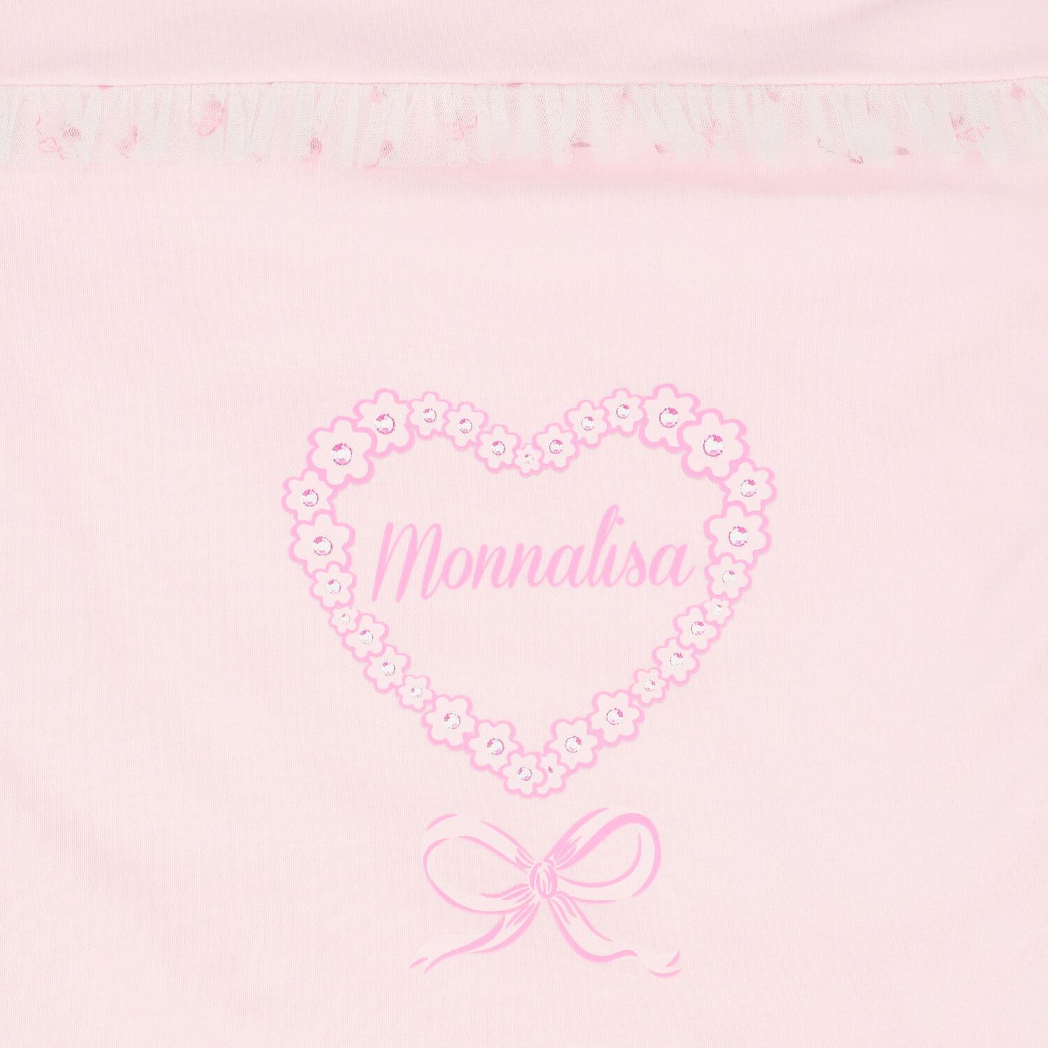 Baby Girls Pink & White Heart Nest, 1, hi-res