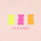 Girls Pink Gummy Bear T-Shirt, 1, hi-res