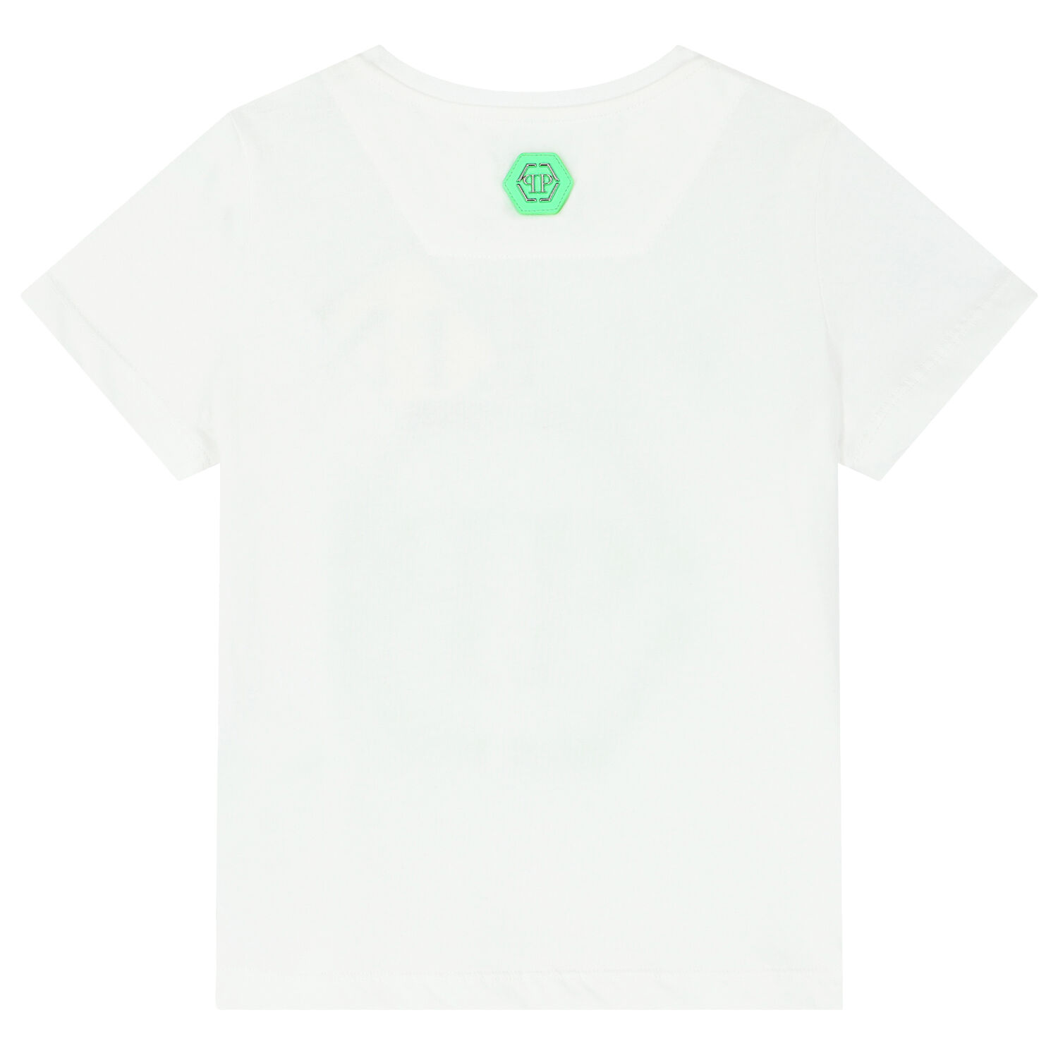 Boys White Logo T-Shirt, 2, hi-res image number null