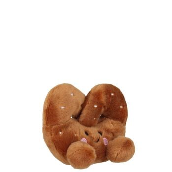 Palm Pals Brown Twist Pretzel Soft Toy ( 13CM )