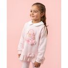 Girls Pink Bag Leggings Set, 1, hi-res