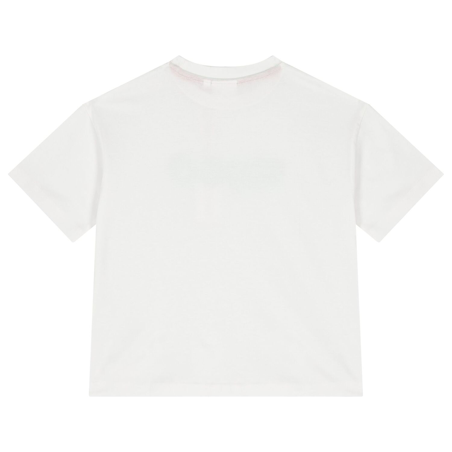 Boys White Logo T-Shirt, 1, hi-res image number null