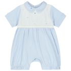 Baby Boys White & Blue Logo Gift Set, 1, hi-res