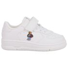 White Teddy Bear Trainers, 1, hi-res