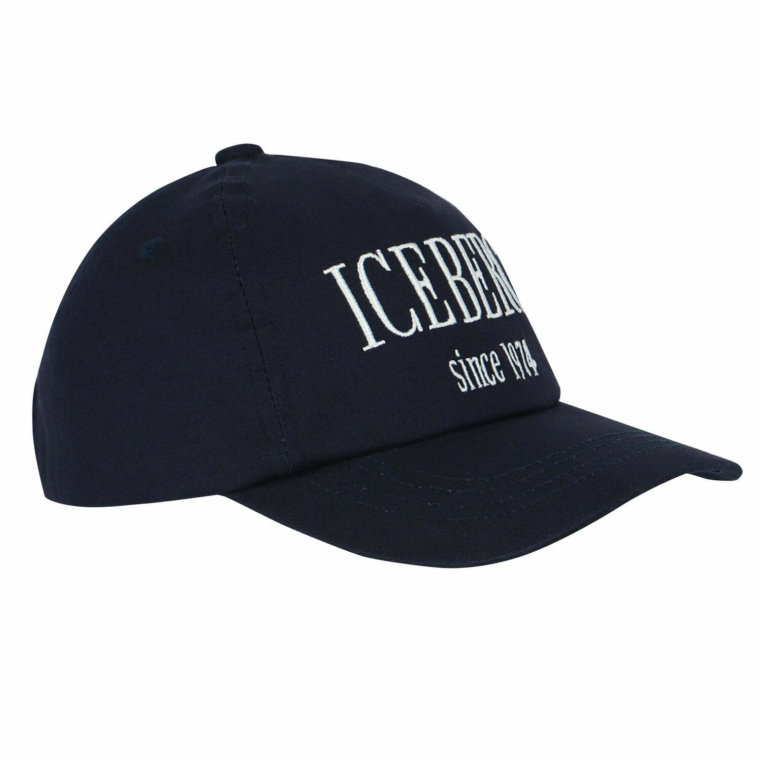 Younger Boys Navy Blue Logo Cap, 1, hi-res image number null