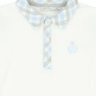 Boys White Polo Shirt, 1, hi-res