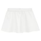 Younger Girls Pink & White Teddy Bear Logo Skirt Set, 1, hi-res