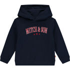 Boys Navy Logo Tracksuit, 1, hi-res
