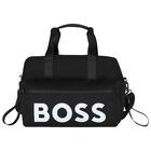 Black Logo Baby Changing Bag, 1, hi-res