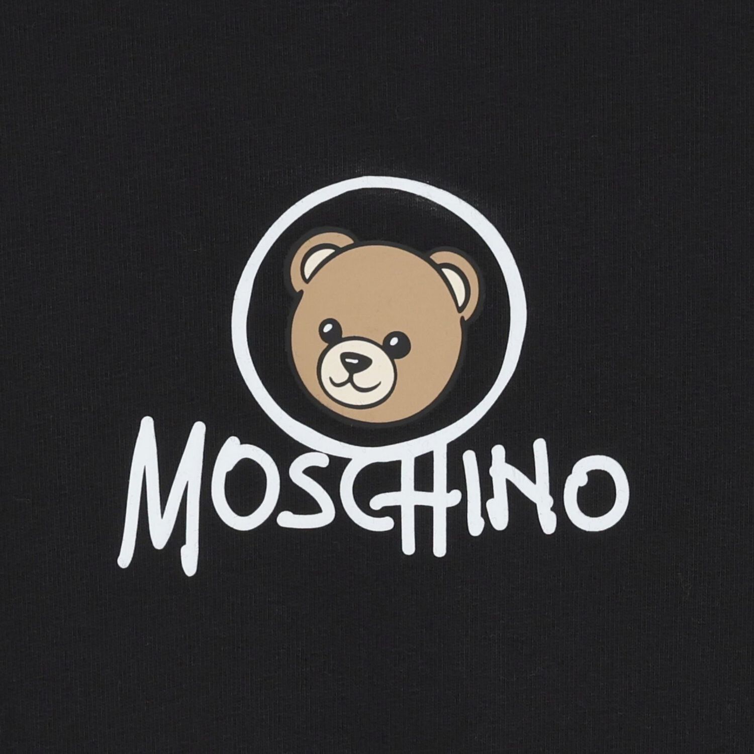 Black Teddy Bear Logo Sweatshirt, 5, hi-res