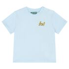 Younger Boys Blue & Yellow T-Shirts ( 2-Pack ), 1, hi-res