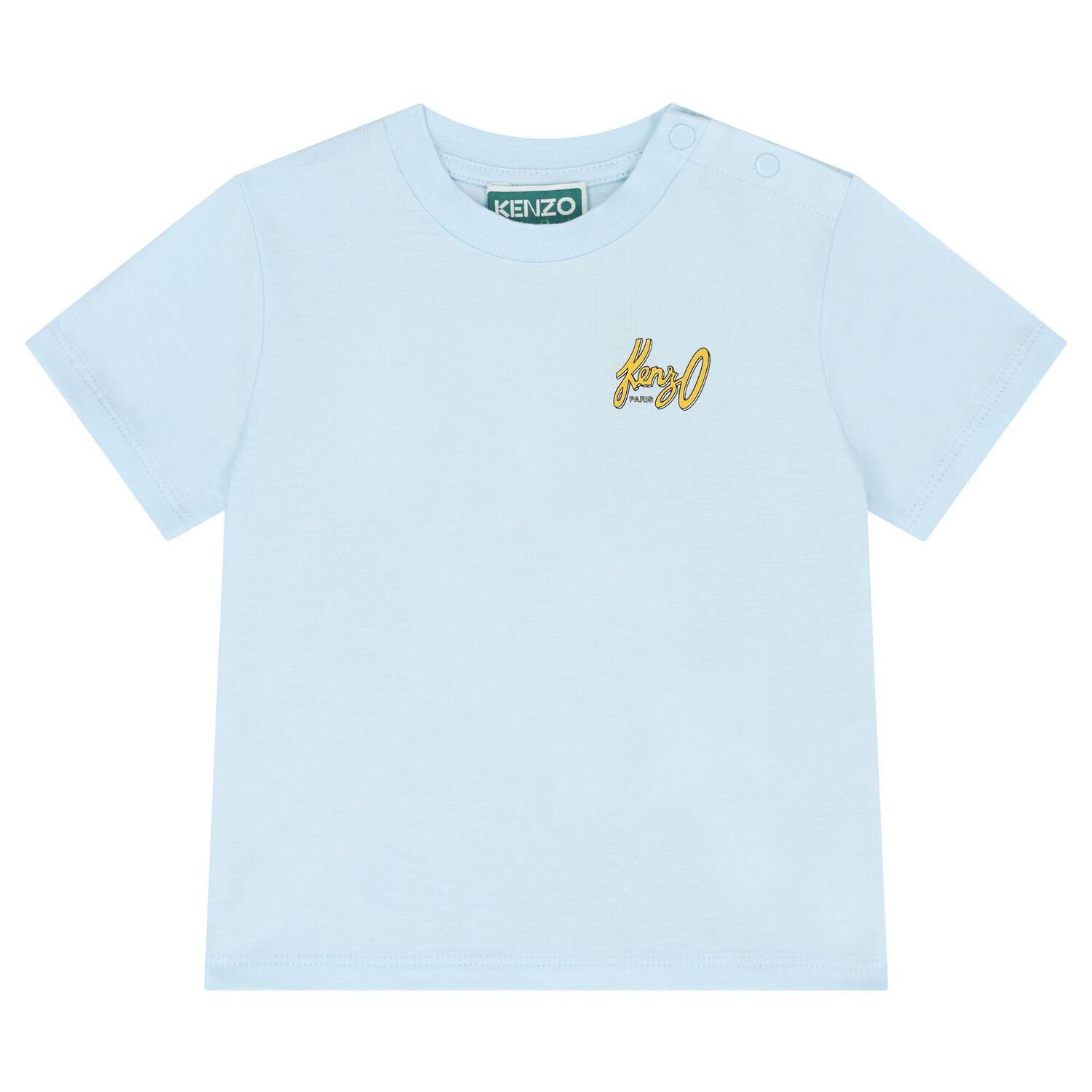 Younger Boys Blue & Yellow T-Shirts ( 2-Pack ), 1, hi-res