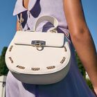 Girls White Handbag, 1, hi-res