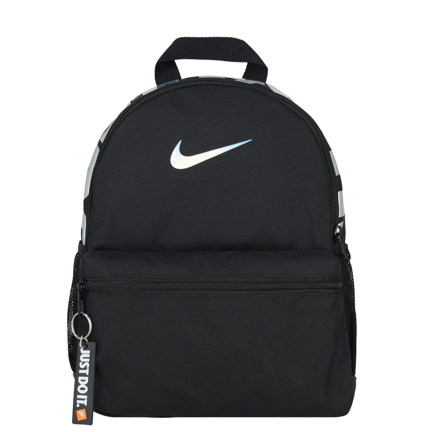 Black Logo Backpack, 2, hi-res