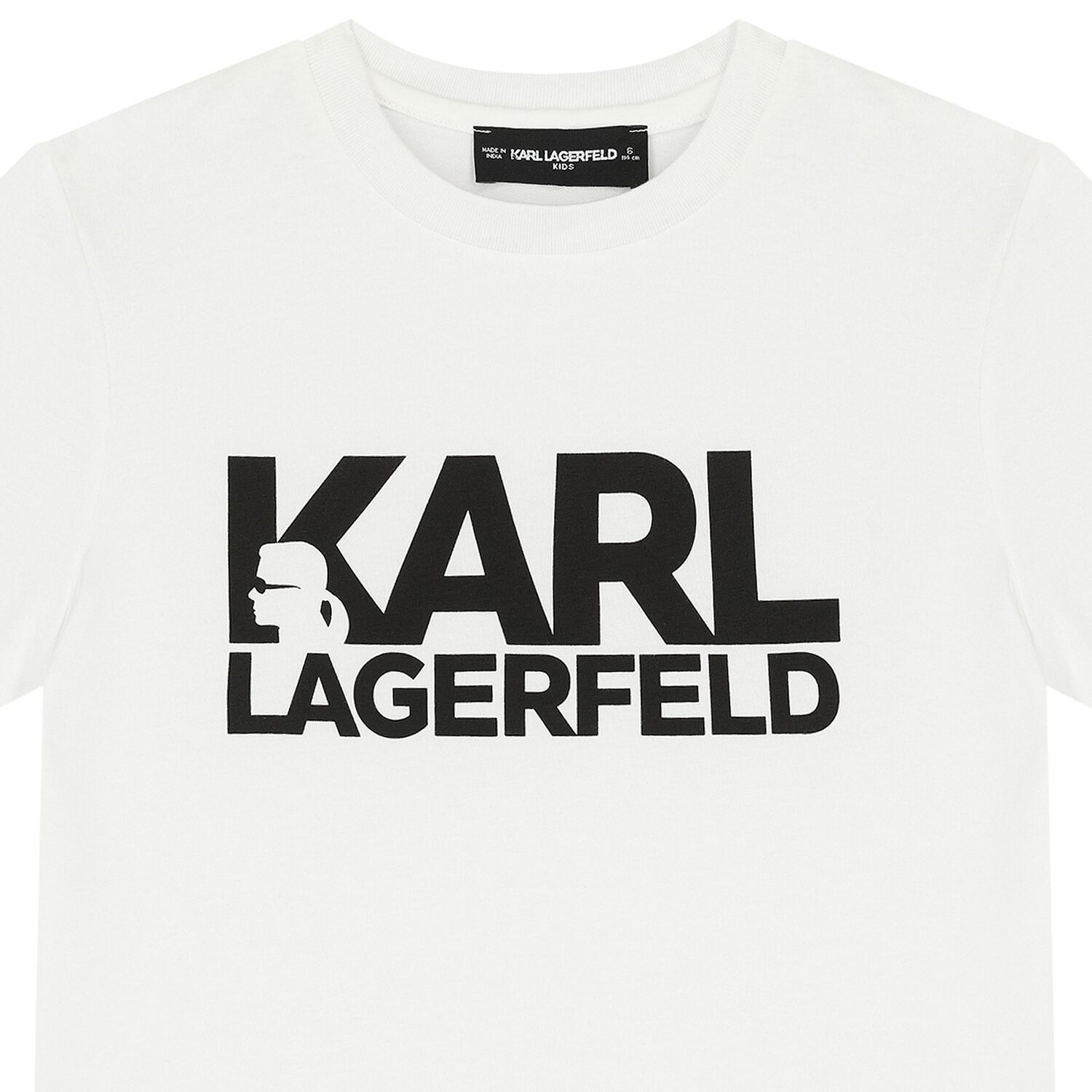 Boys White Logo T-Shirt, 2, hi-res image number null