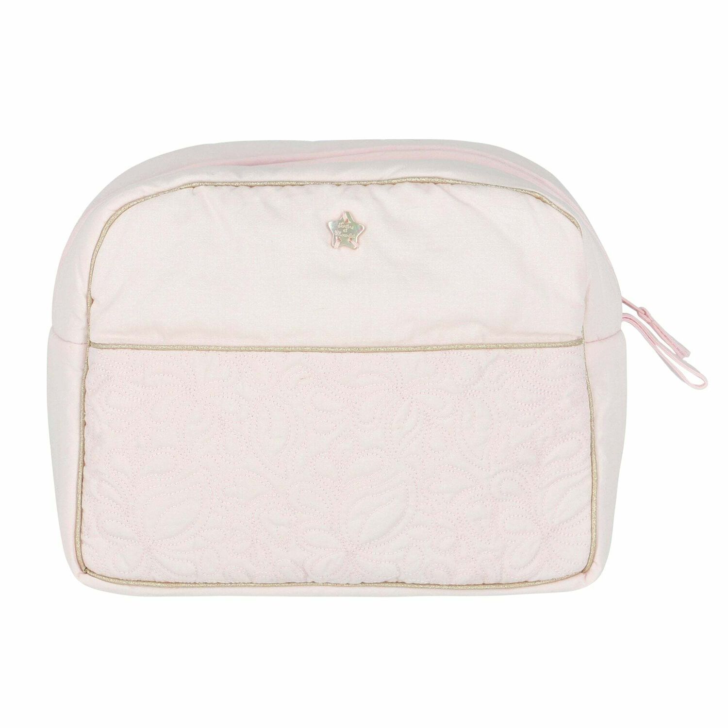 Baby Pink & Gold Wash Bag, 2, hi-res image number null