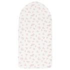 Baby Girls Ivory & Pink Logo Nest, 1, hi-res