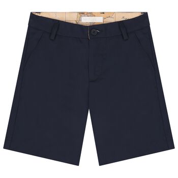 Boys Navy Blue Shorts