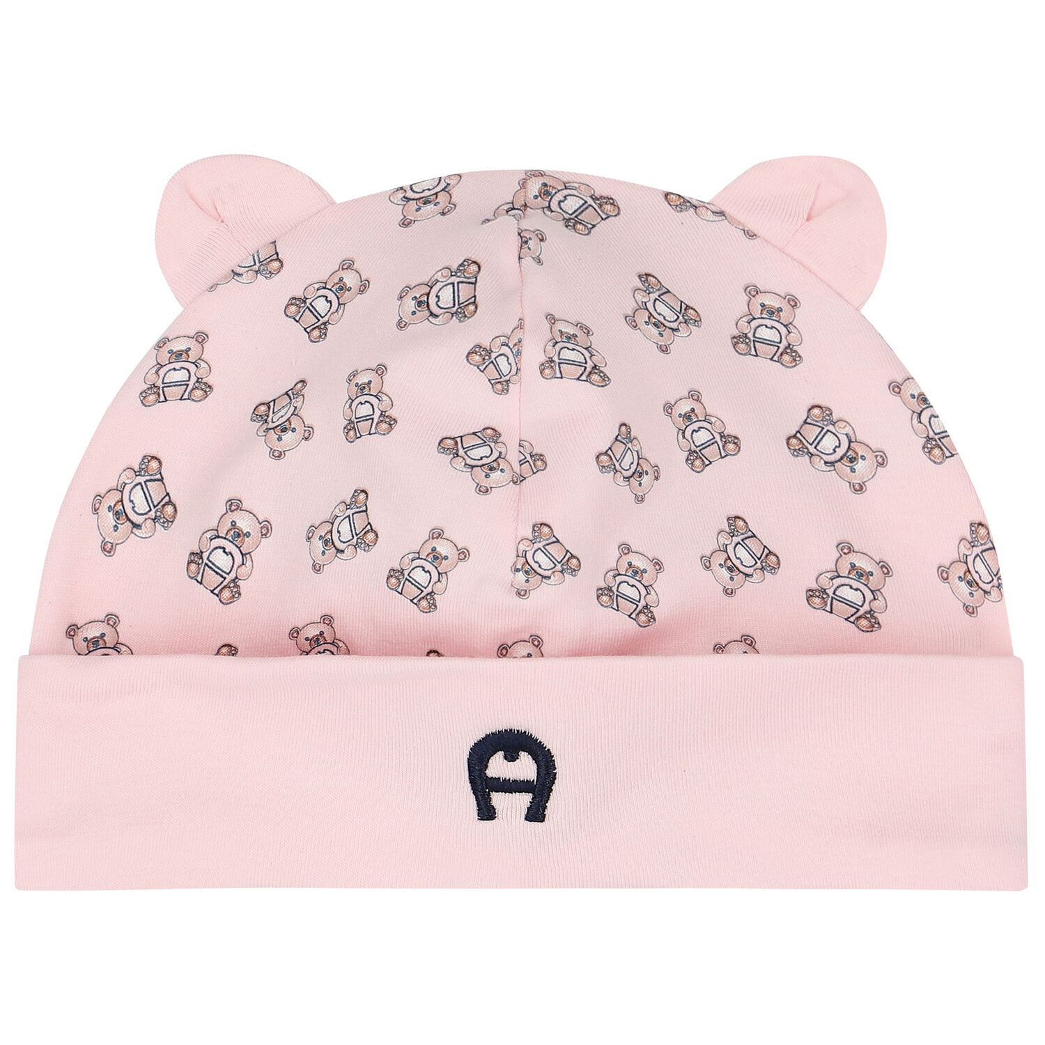 Pink & White Logo Babygrow Set, 3, hi-res