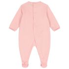 Baby Girls Pink Teddy Bear Logo Babygrow Gift Set, 5, hi-res