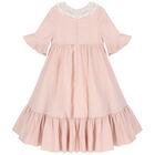 Girls Pink & Ivory Dress, 2, hi-res